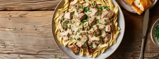 Best Grass Fed Beef Stroganoff