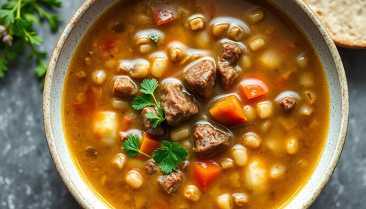 Quick and Easy Instant Pot Small Batch Beef Barley Soup Recipe for Cozy Nights - Capital Farms Meats & Provisions