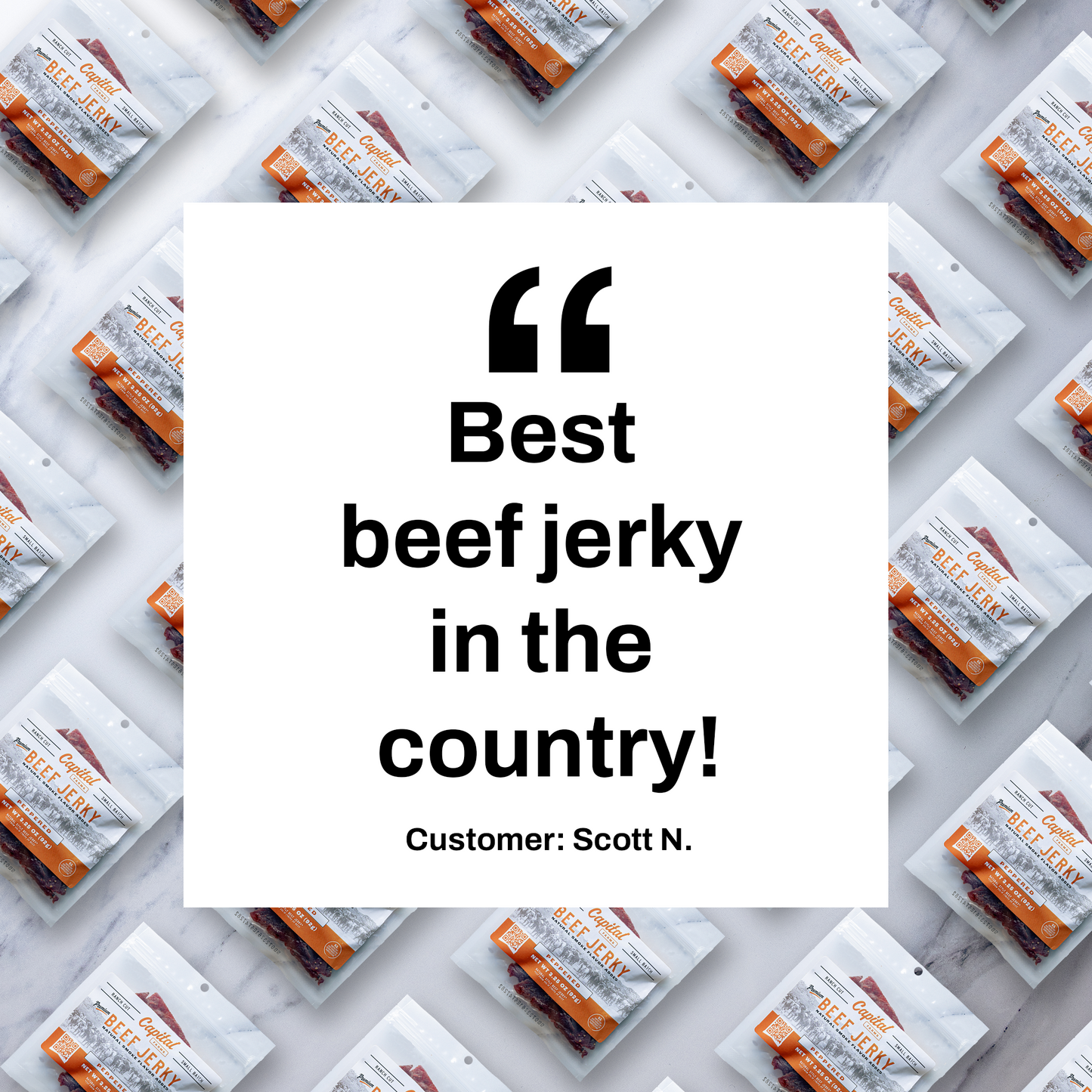 Peppered Beef Jerky - 3.25oz