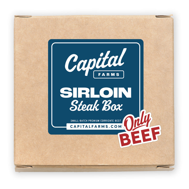 (12) 6oz SIRLOIN STEAKS BOX | 6 PKG