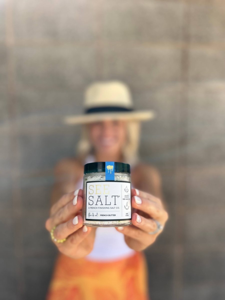 SEE SALT - Fleur de Sel Sea Salt + French Butter - Capital Farms Meats & Provisions