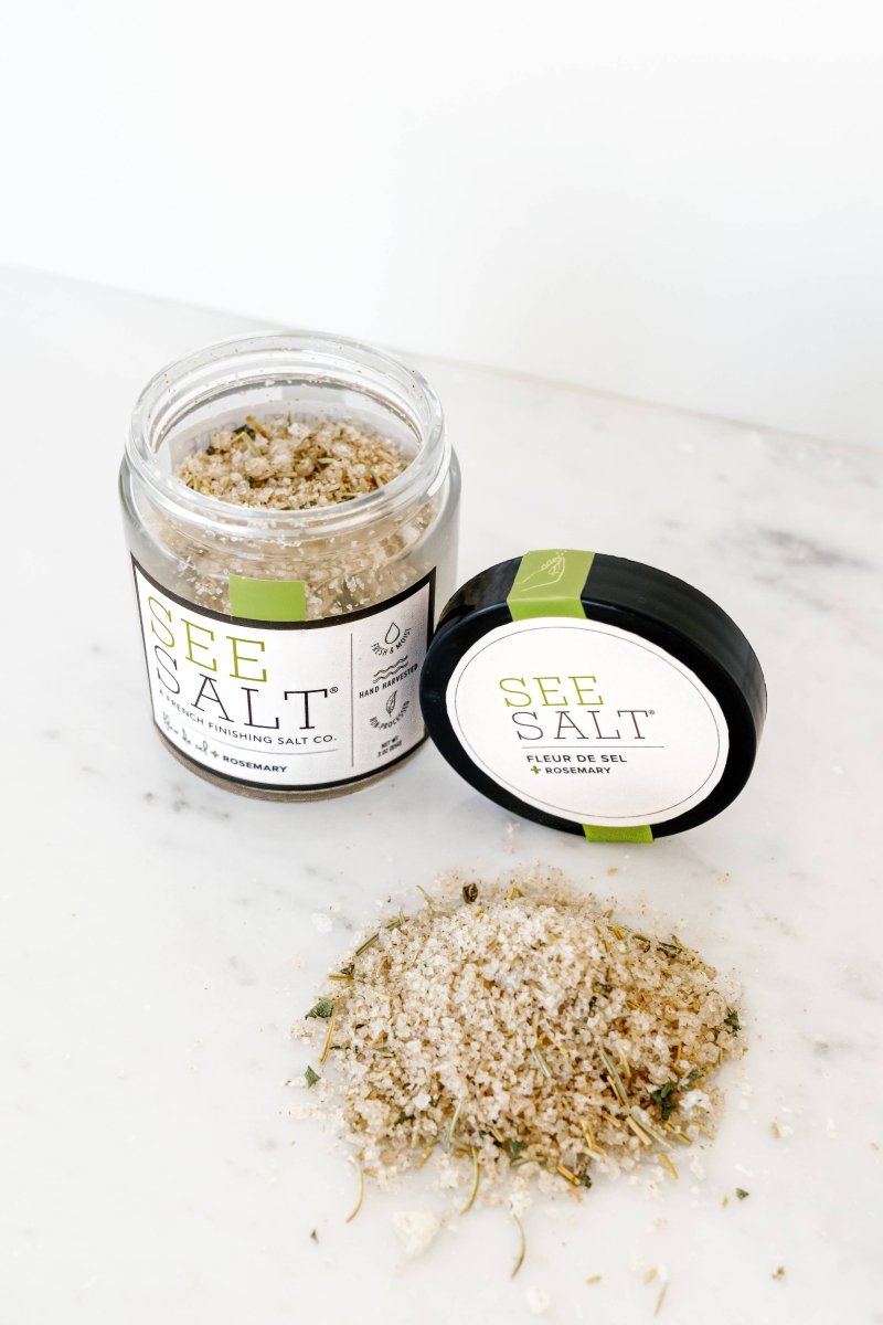 SEE SALT - Fleur de Sel Sea Salt + Rosemary Lemon - Capital Farms Meats & Provisions