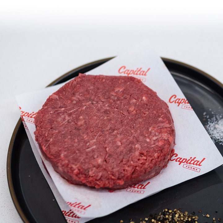 Capital Patty 80/20 - 6oz - Capital Farms Meats & Provisions