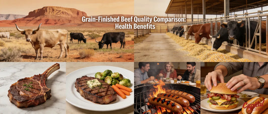 Grain-Finished Beef Quality Comparison: Health Benefits