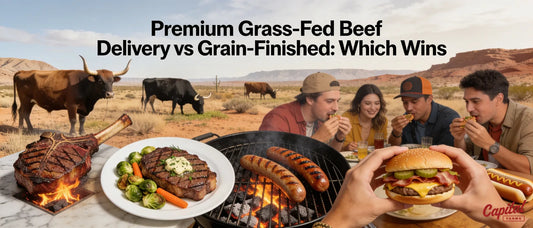 Premium Grass-Fed Beef Delivery vs Grain-Finished: Which Wins