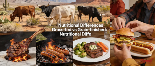 Nutritional Differences Grass-fed vs Grain-finished
