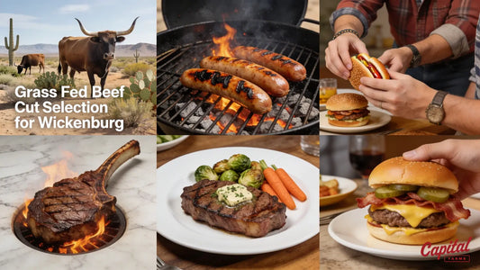 Grass Fed Beef Cut Selection for Wickenburg