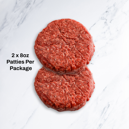 8oz Capital "Gourmet" Patty 80/20 - 12-Pack Case