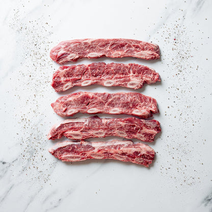 2lb Short Rib Flanken Style (Kalbi) - Capital Farms Meats & Provisions