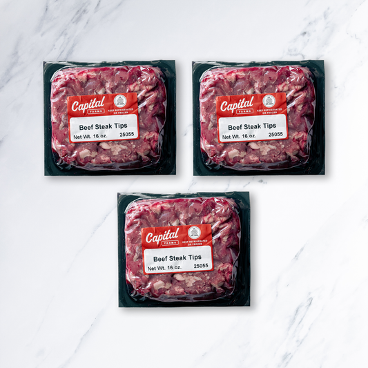 (3) 1lb Steak Tips