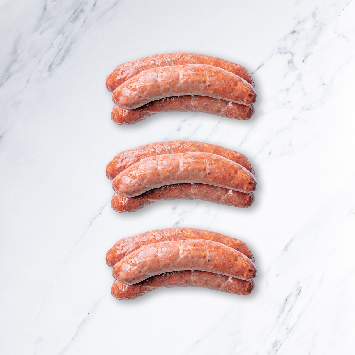(3) 1lb Hot Sausage