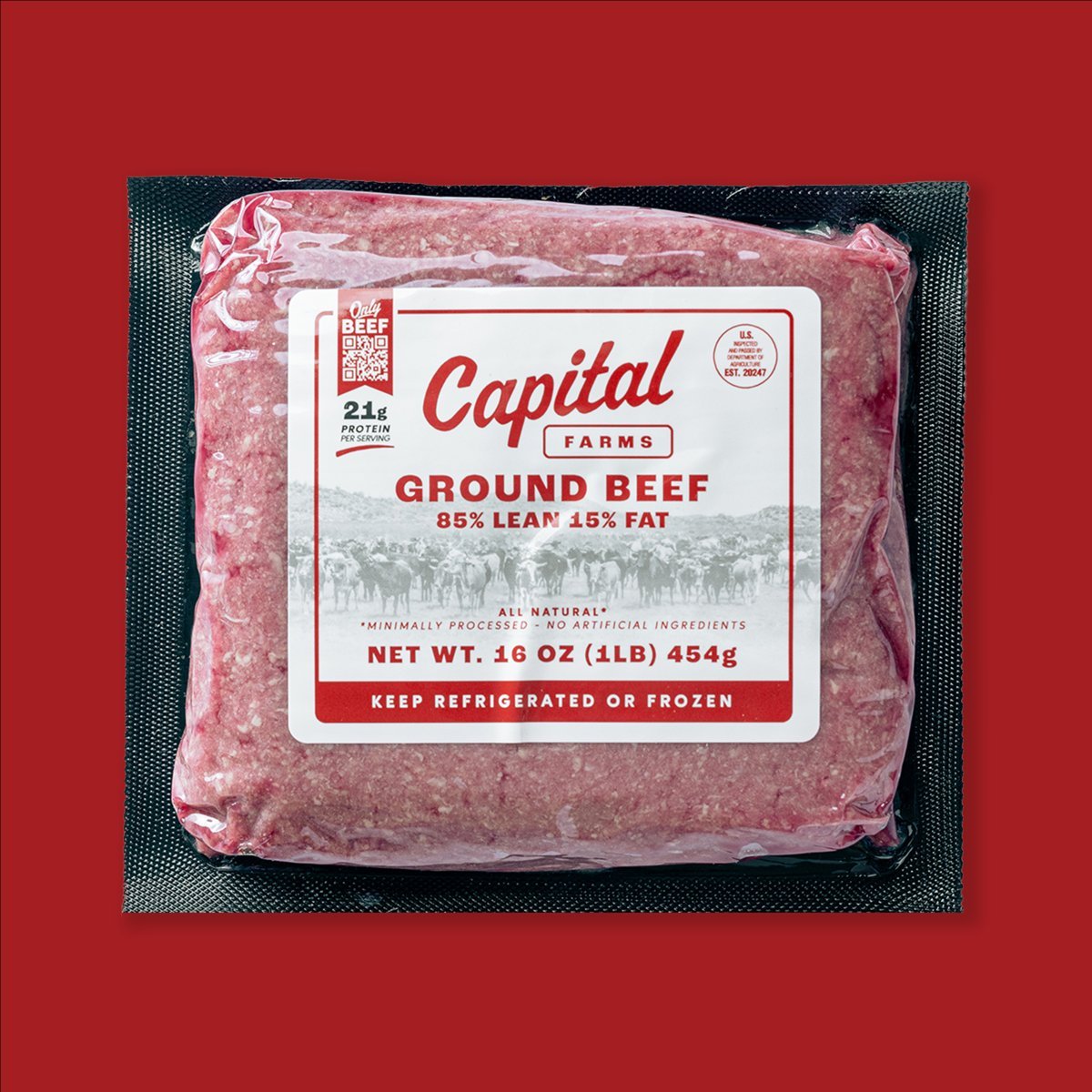 $4 Ground Beef 85/15 | Black Friday - Capital Farms Meats & Provisions