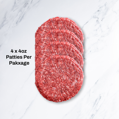 4oz Capital "Smash" Patty 80/20 - 12-Pack Case