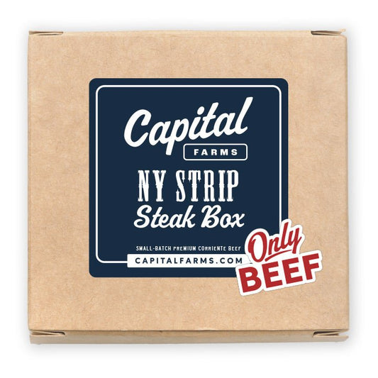 6 NY STRIP FOR $79 - Capital Farms Meats & Provisions