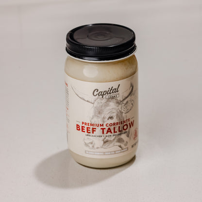 14 oz Jar Beef Tallow