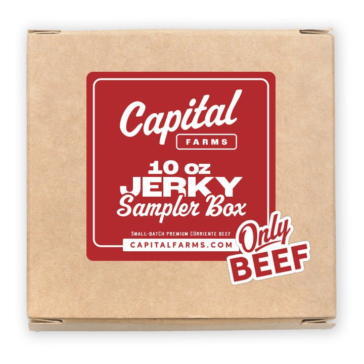 Beef Jerky Sampler Pack - Capital Farms Meats & Provisions