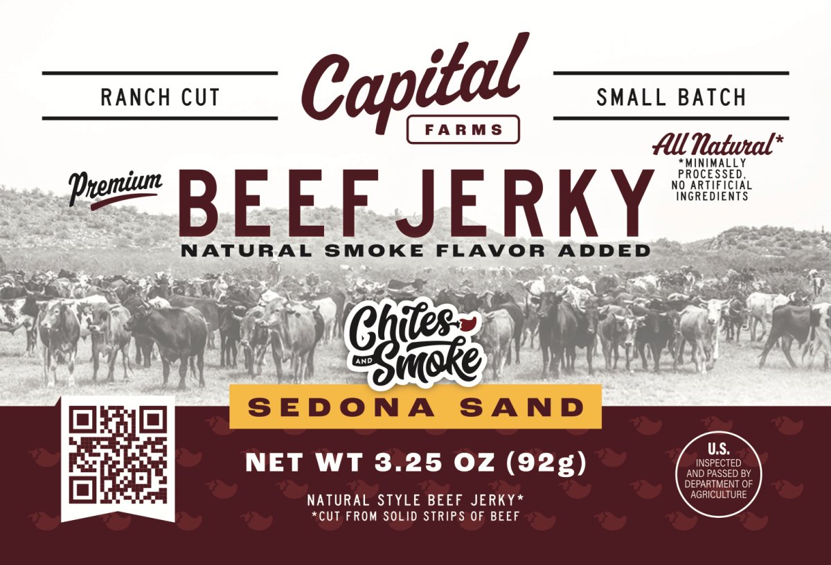 COMING SOON | Sedona Sand Beef Jerky - 3.25oz - Capital Farms Meats & Provisions