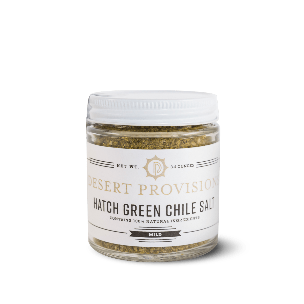 Desert Provisions - Hatch Green Chile Salt (3.4 oz): Mild - Capital Farms Meats & Provisions