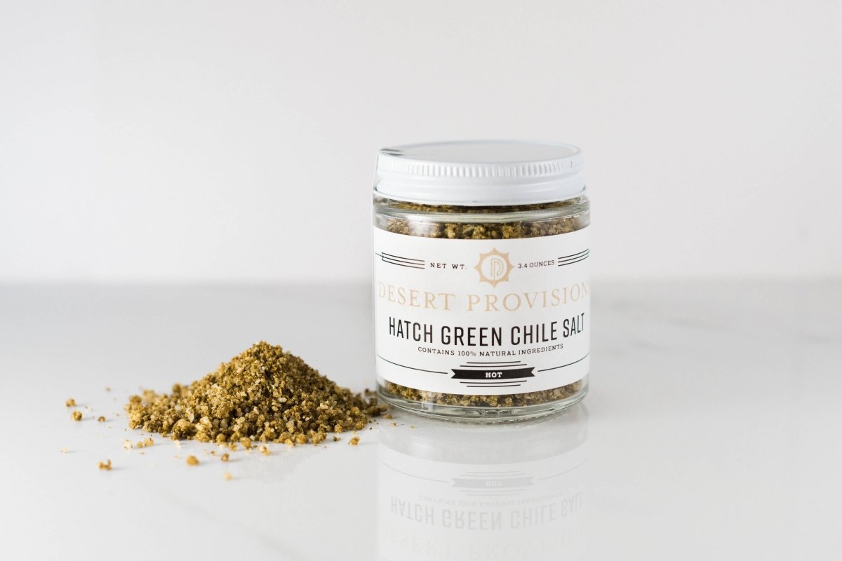 Desert Provisions - Hatch Green Chile Salt (3.4 oz): Mild - Capital Farms Meats & Provisions