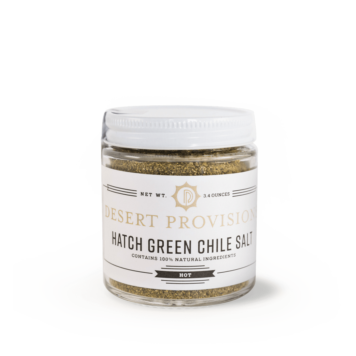 Desert Provisions - Hatch Green Chile Salt (3.4 oz): Mild - Capital Farms Meats & Provisions