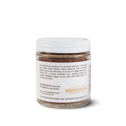 Desert Provisions - Hatch Red Chile Salt (3.4 oz) - Capital Farms Meats & Provisions