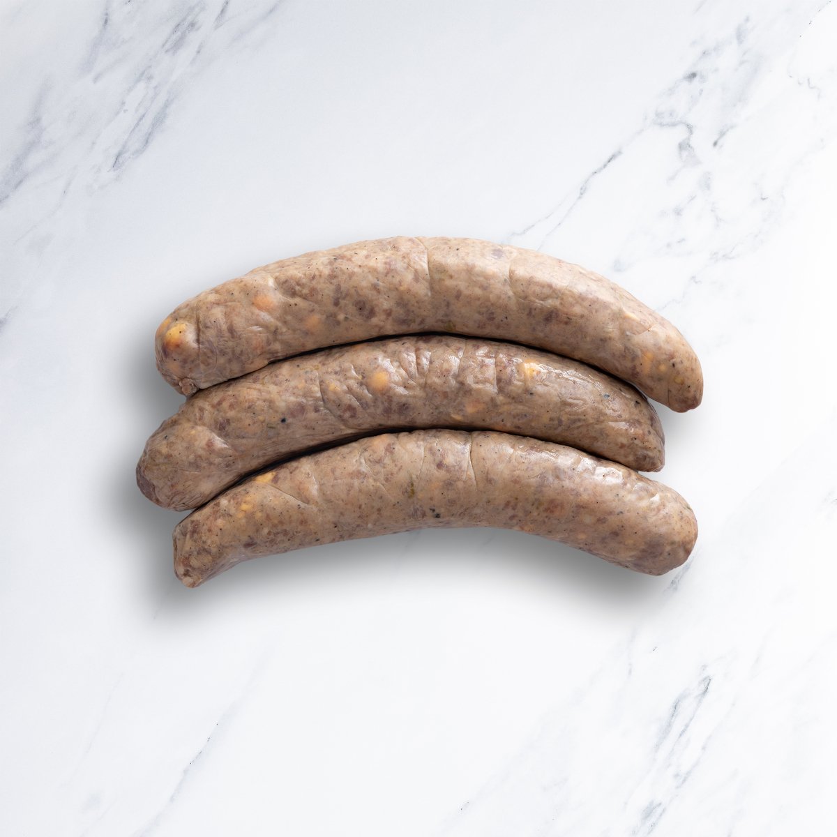 Green Chile Cheddar Sausage - Capital Farms Meats & Provisions