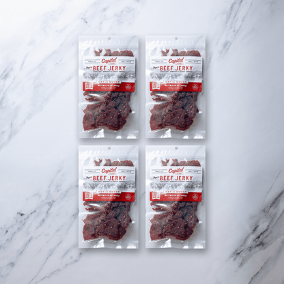 Hot and Sweet Beef Jerky - 10oz - Capital Farms Meats & Provisions