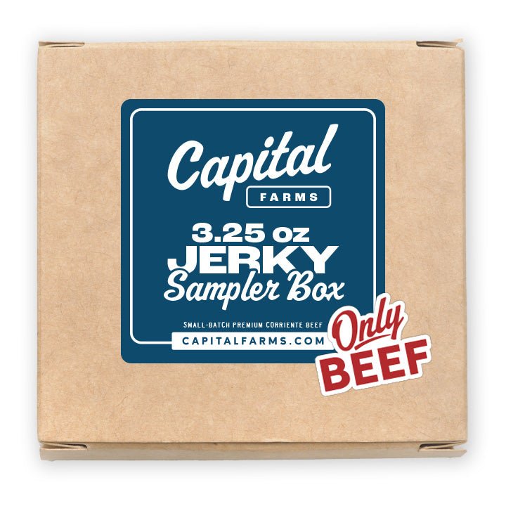 Jerky Sample Box | 3.25oz - Capital Farms Meats & Provisions