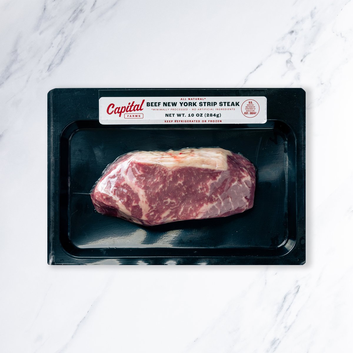 NY Strip Steak - Capital Farms Meats & Provisions