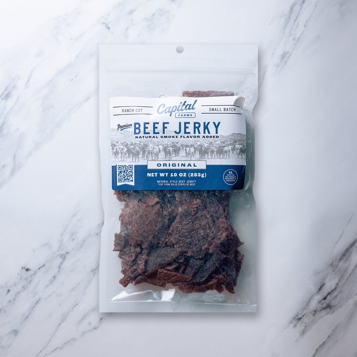 Original Beef Jerky - 10oz - Capital Farms Meats & Provisions