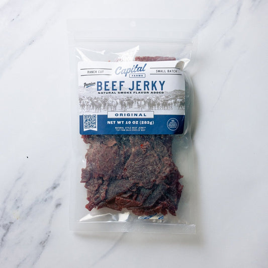 Original Beef Jerky - 10oz - Capital Farms Meats & Provisions