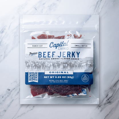 Original Beef Jerky - 3.25oz - Capital Farms Meats & Provisions