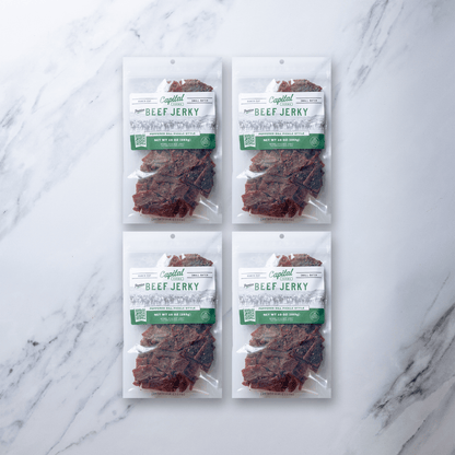 Peppered Dill Pickle Beef Jerky - 10oz - Capital Farms Meats & Provisions