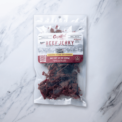 Sedona Sand Beef Jerky - 10oz | JUST LAUNCHED - Capital Farms Meats & Provisions