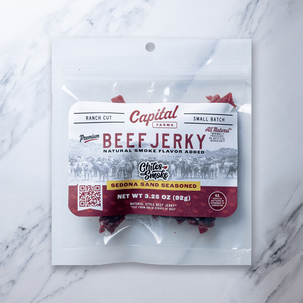 Sedona Sand Beef Jerky - 3.25oz | JUST LAUNCHED - Capital Farms Meats & Provisions