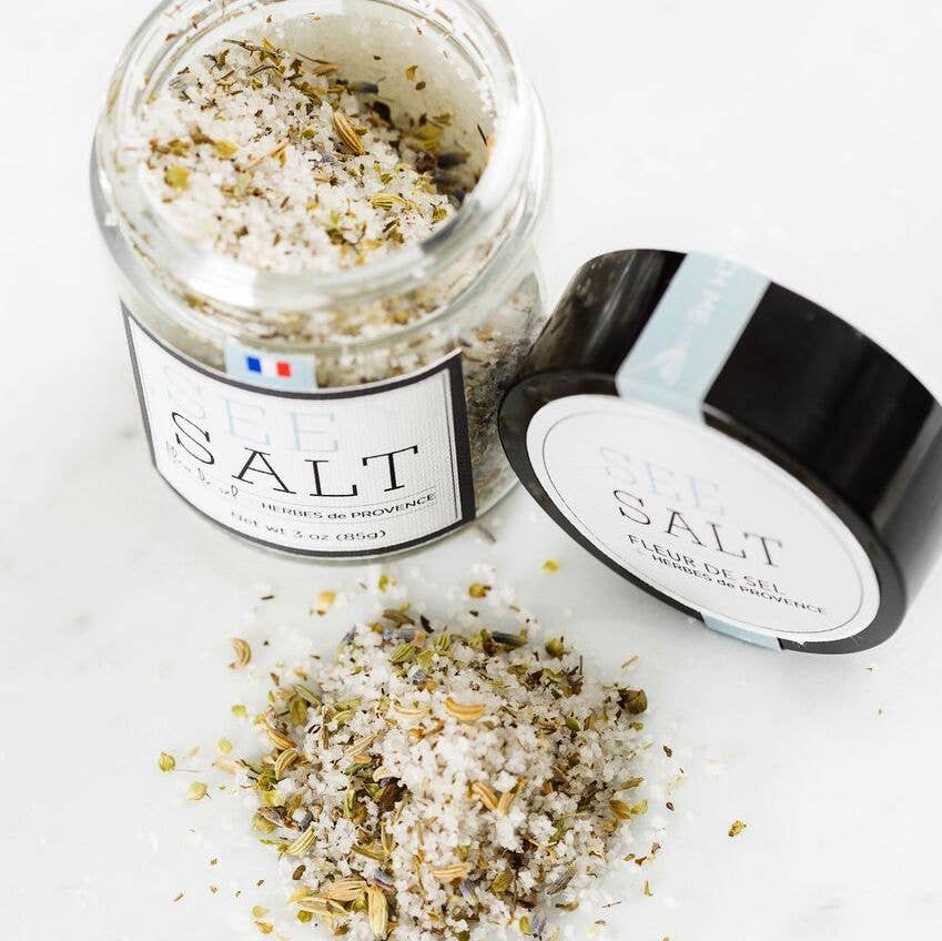 SEE SALT - Herbes de Provence Fleur de Sel Sea Salt (3oz) – Capital ...