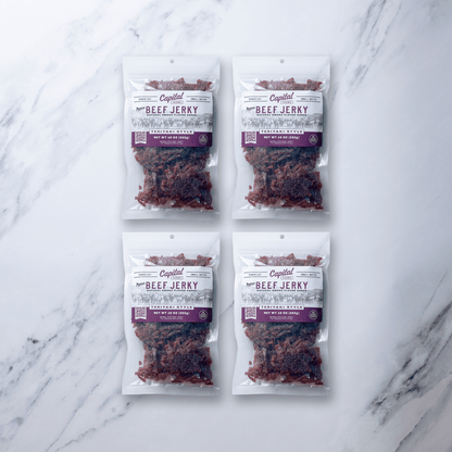 Teriyaki Beef Jerky - 10oz - Capital Farms Meats & Provisions