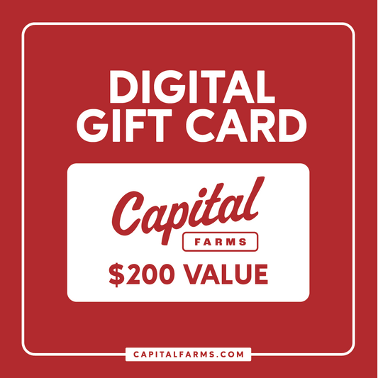 $200 - Digital Gift Card - Capital Farms Meats & Provisions