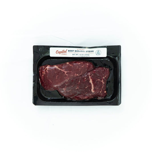 Beef Sirloin Steak - 12oz - Capital Farms Meats & Provisions