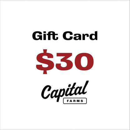 Gift Card - Capital Farms Meats & Provisions