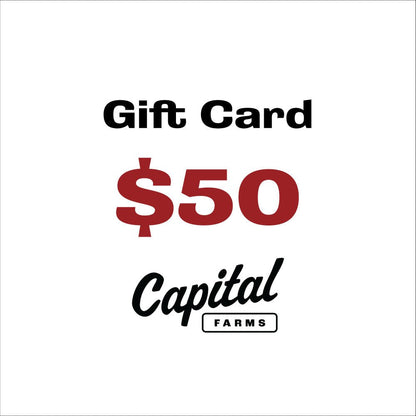 Gift Card - Capital Farms Meats & Provisions