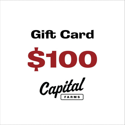 Gift Card - Capital Farms Meats & Provisions