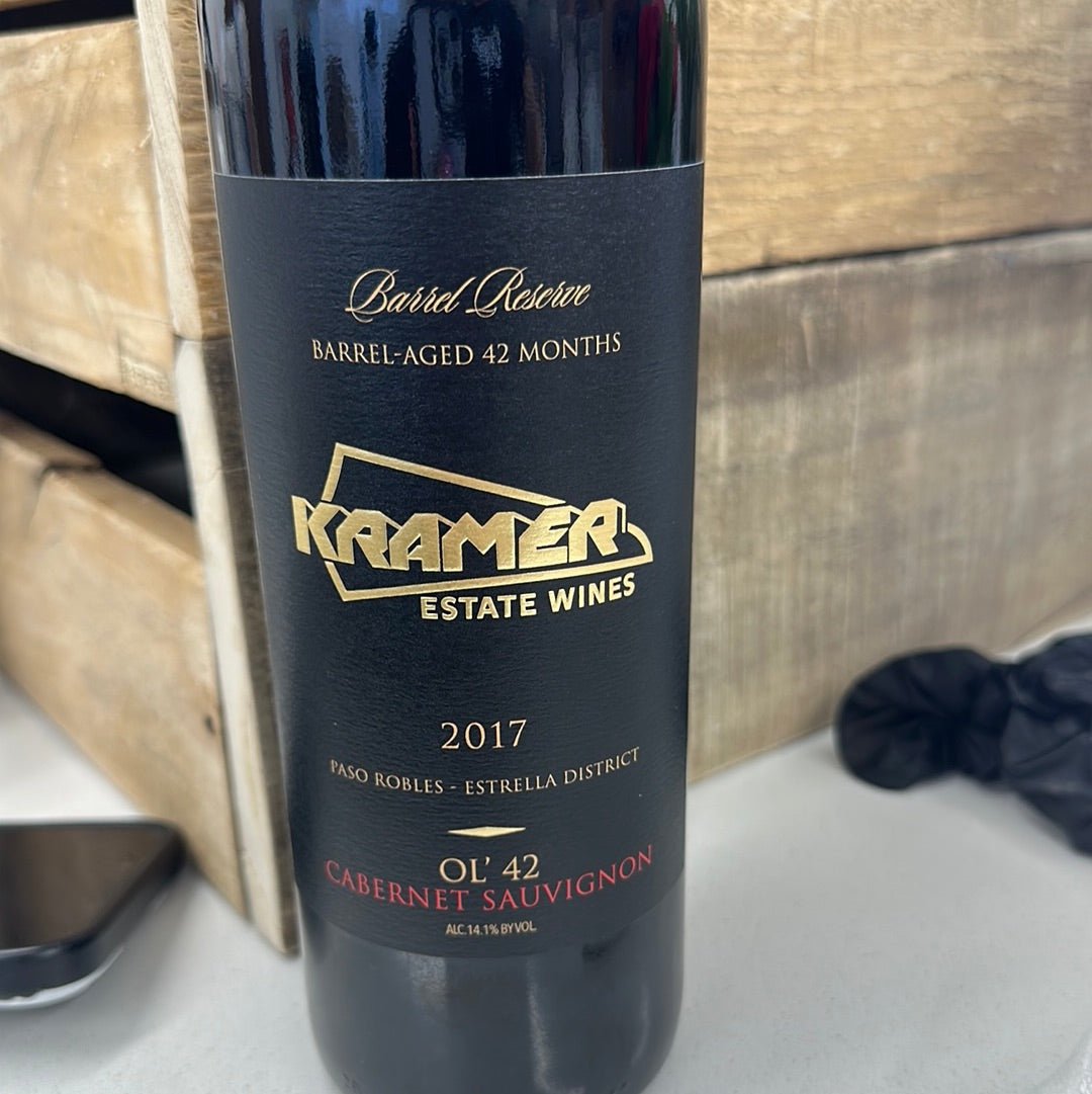 Kramer Estate Wines Cab - Capital Farms Meats & Provisions