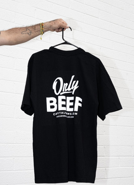 Only Beef T-Shirt | Oversize - Capital Farms Meats & Provisions