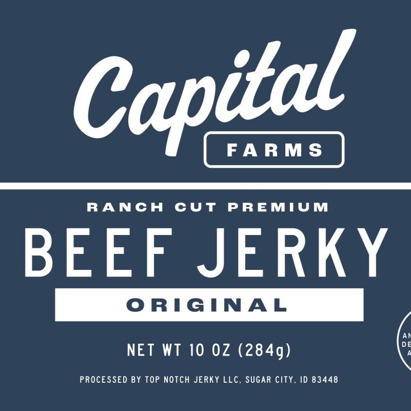Premium Beef Jerky | Arizona Beef Jerky – Capital Farms Meats & Provisions
