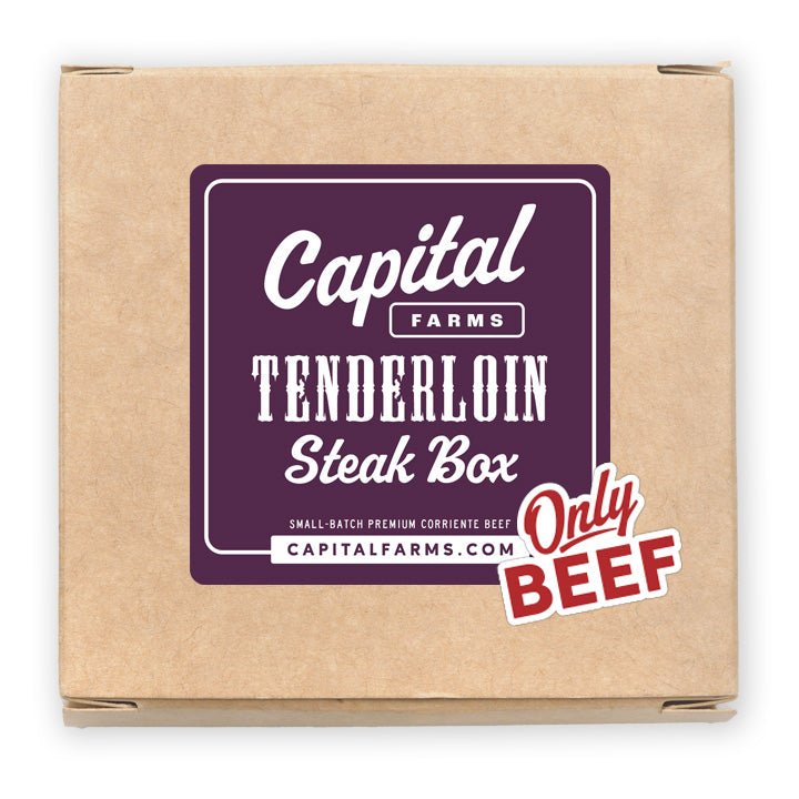 TENDERLOIN STEAK BOX - Capital Farms Meats & Provisions