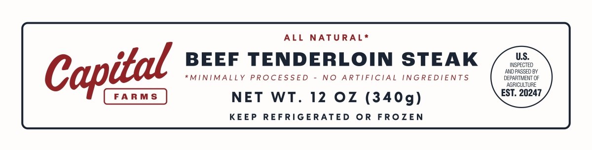 Tenderloin Steak Bundle - Capital Farms Meats & Provisions